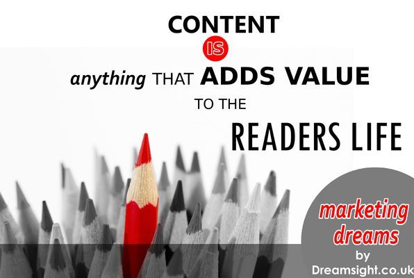 Dreamsight marketing quotes. content value